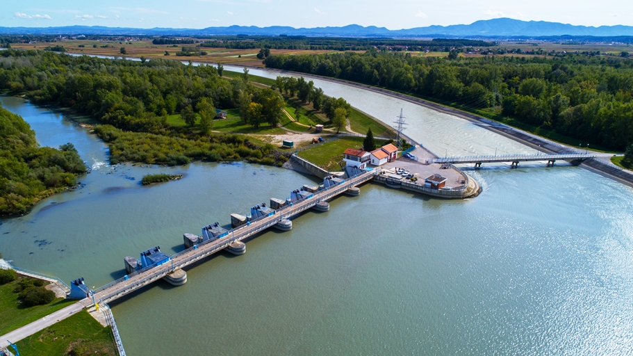 Najava snižavanja razine vode u akumulaciji HE Varaždin 